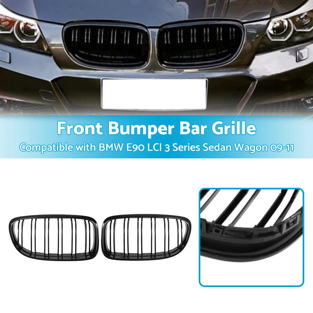 Front Kidney Grille for BMW E90 LCI 3 Series Sedan/Wagon (2009-2011)
