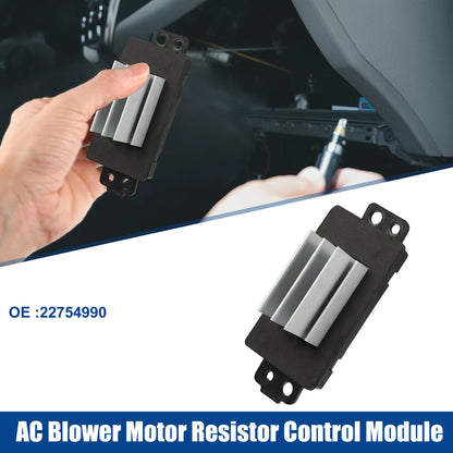 HVAC Blower Motor Resistor Heater for Chevrolet Impala Black Silver Tone