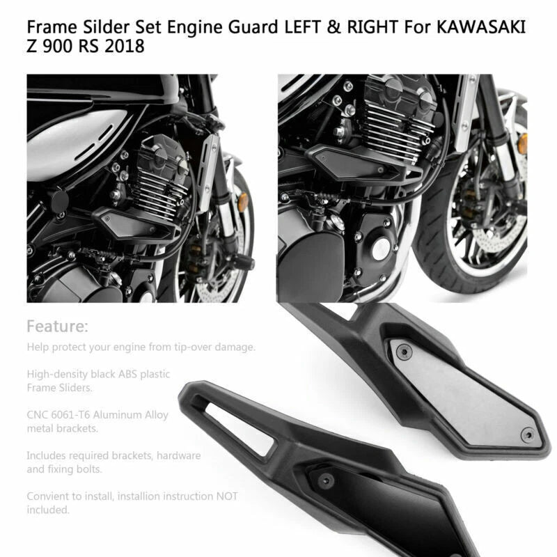 Frame Slider Motor Guards 2 x Left & Right for 2018 Kawasaki Z900RS (2018)