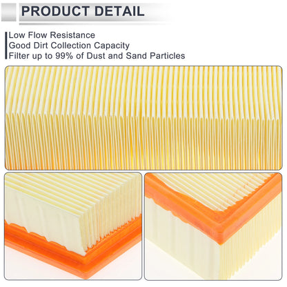 Engine Air Filter for Ford Mondeo IV 2.0 TDCi (2007-2014) - 1 x Filter