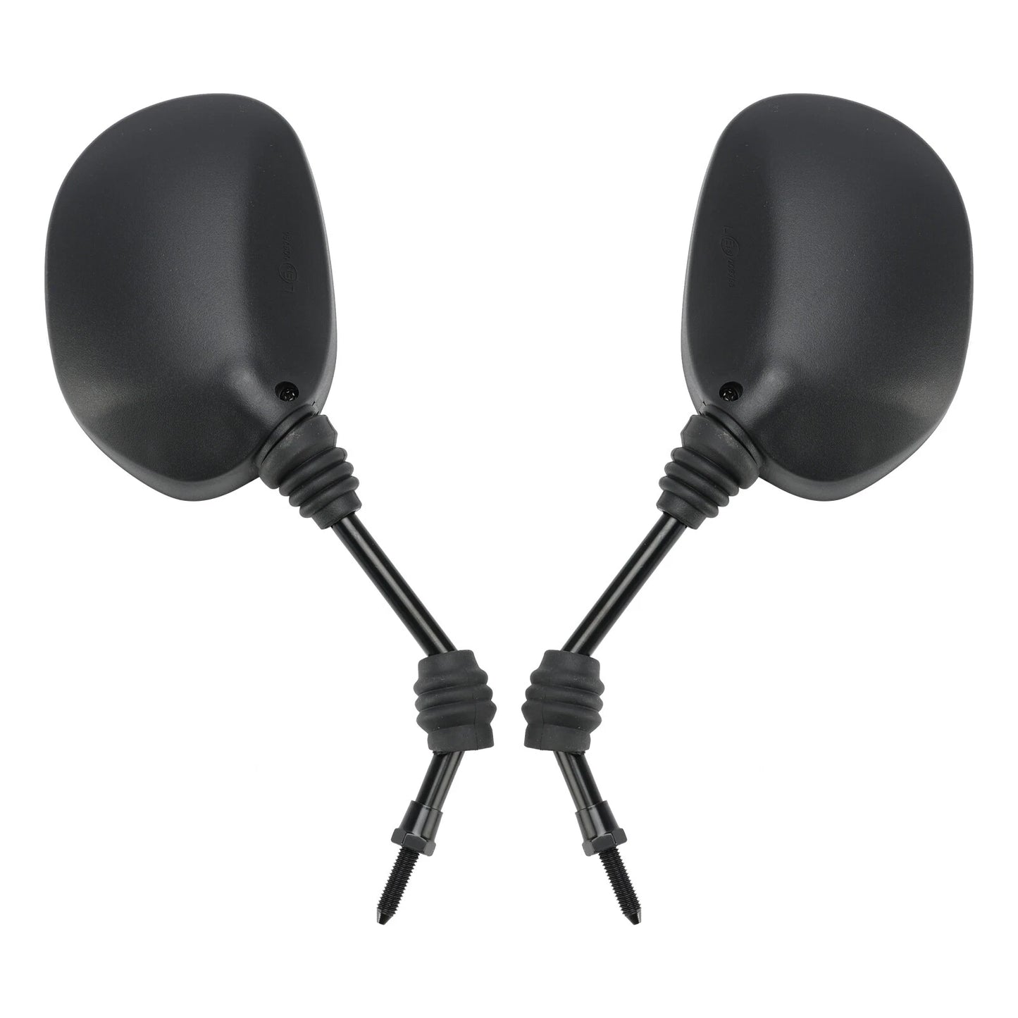 Mirrors Pair Black for Piaggio NRG mc2 TPH NTT 50 80 125 Quartz SKR 150 Zip (2000-2023)
