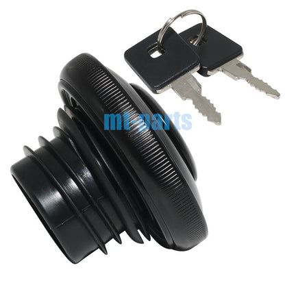 Black Gas Cap Cover for Harley-Davidson XL883C Sportster 883 (1999-2005)