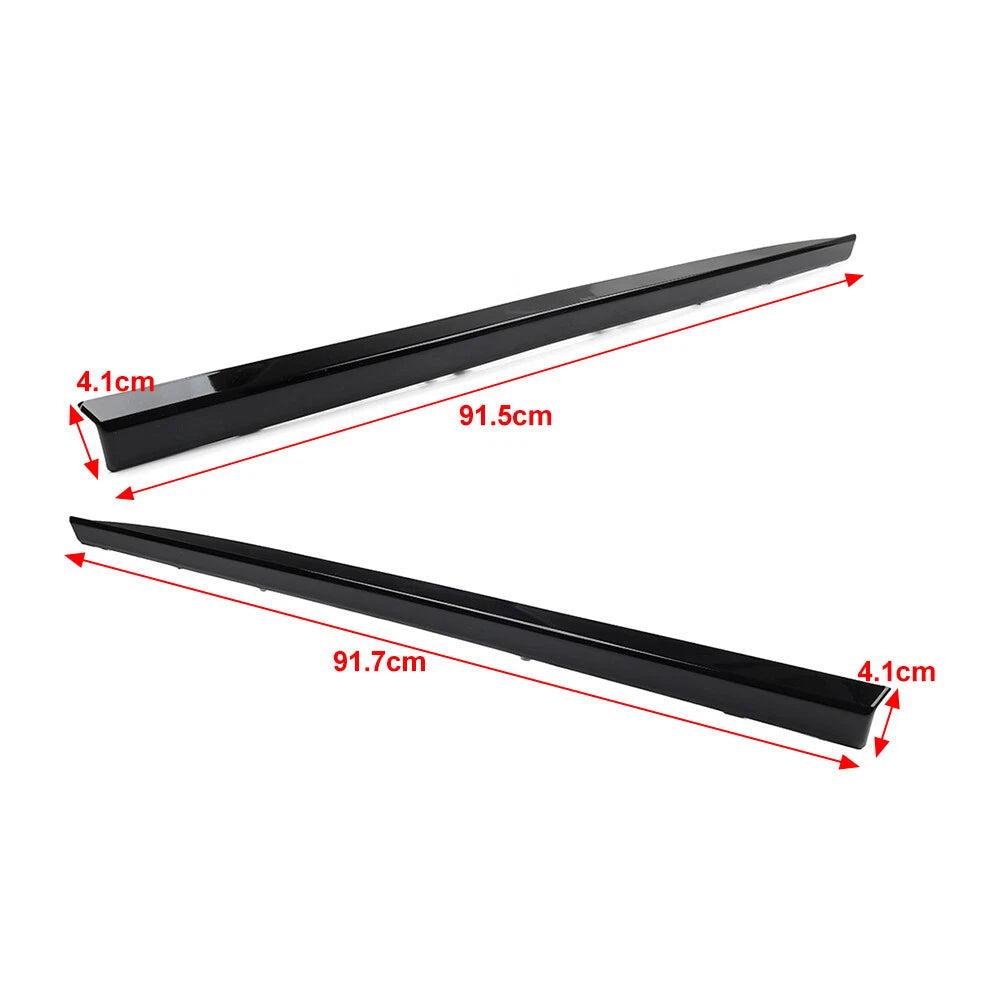 Rear Door Cladding Trim for Land Rover Range Rover (2013-2022) Black