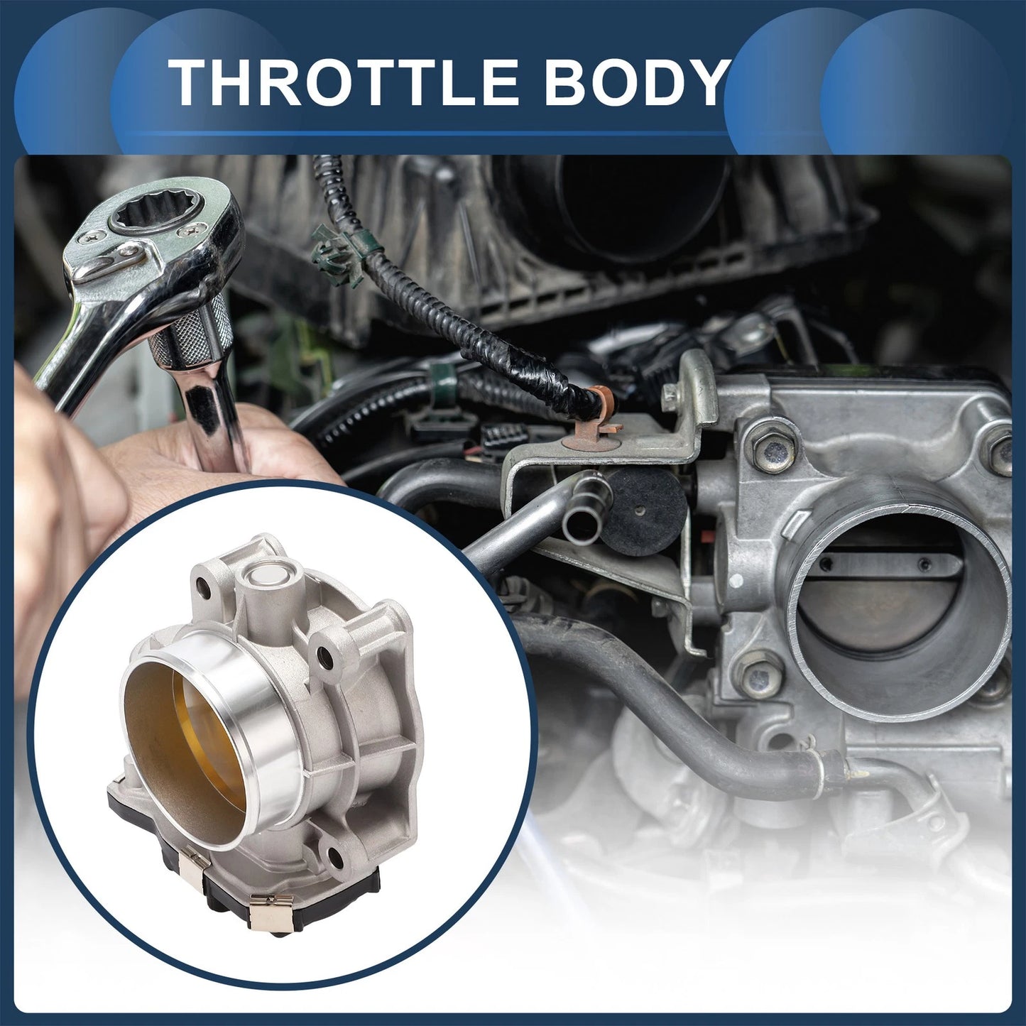 3 x Throttle Bodies for Chevrolet Equinox GMC