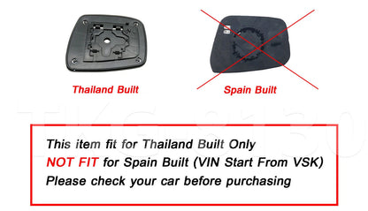 Side Mirror Glass Lens for Nissan Frontier Navara D40 (2005-2014)