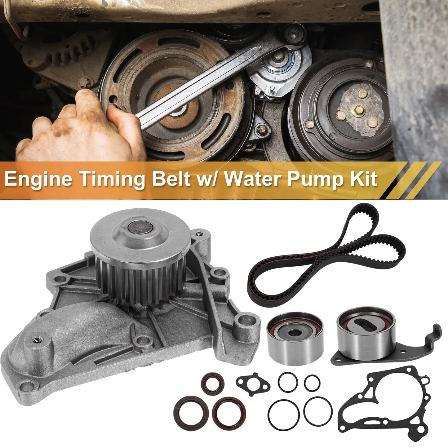 Timing Belt Water Pump Kit for Toyota Camry (1987-1991)