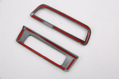 Headlight Adjustment Lid Cover Trim for 2023-2024 Mazda CX-50 Carbon Fiber