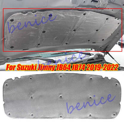 Front Engine Hood Sound Insulation Cotton for Suzuki Jimny JB64 JB74 (2019–2022)