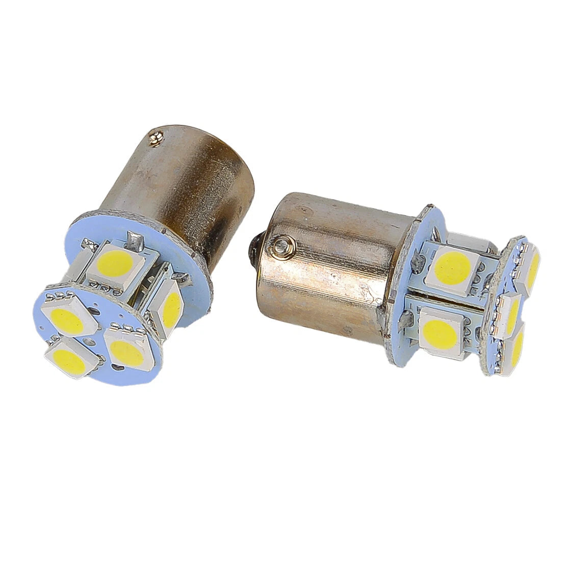 4Pcs 1156 BA15S LED 8SMD DRL Daytime Running Lights for Car