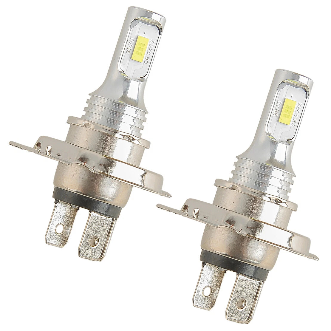 H4 9003 LED Bulbs High-Low Beam Motorcycle Headlight White 6000K