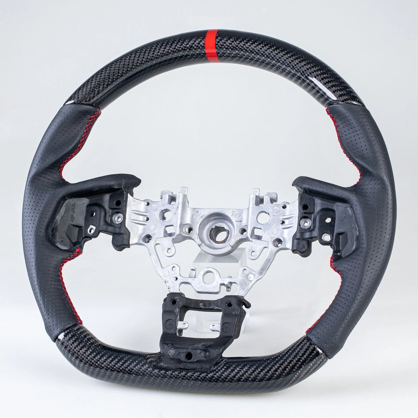 Black Carbon Steering Wheel for Subaru WRX 2nd Gen VB Sedan (2022-2024)