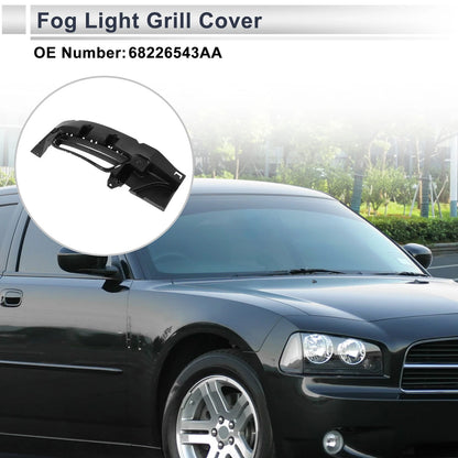 1 x Front Left Fog Light Grill for Dodge Charger (2015-2016)