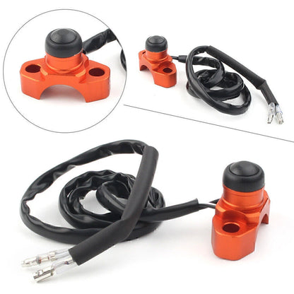 CNC Engine Stop Start Kill Switch Button for Dirt Bikes, Quads, ATVs Universal