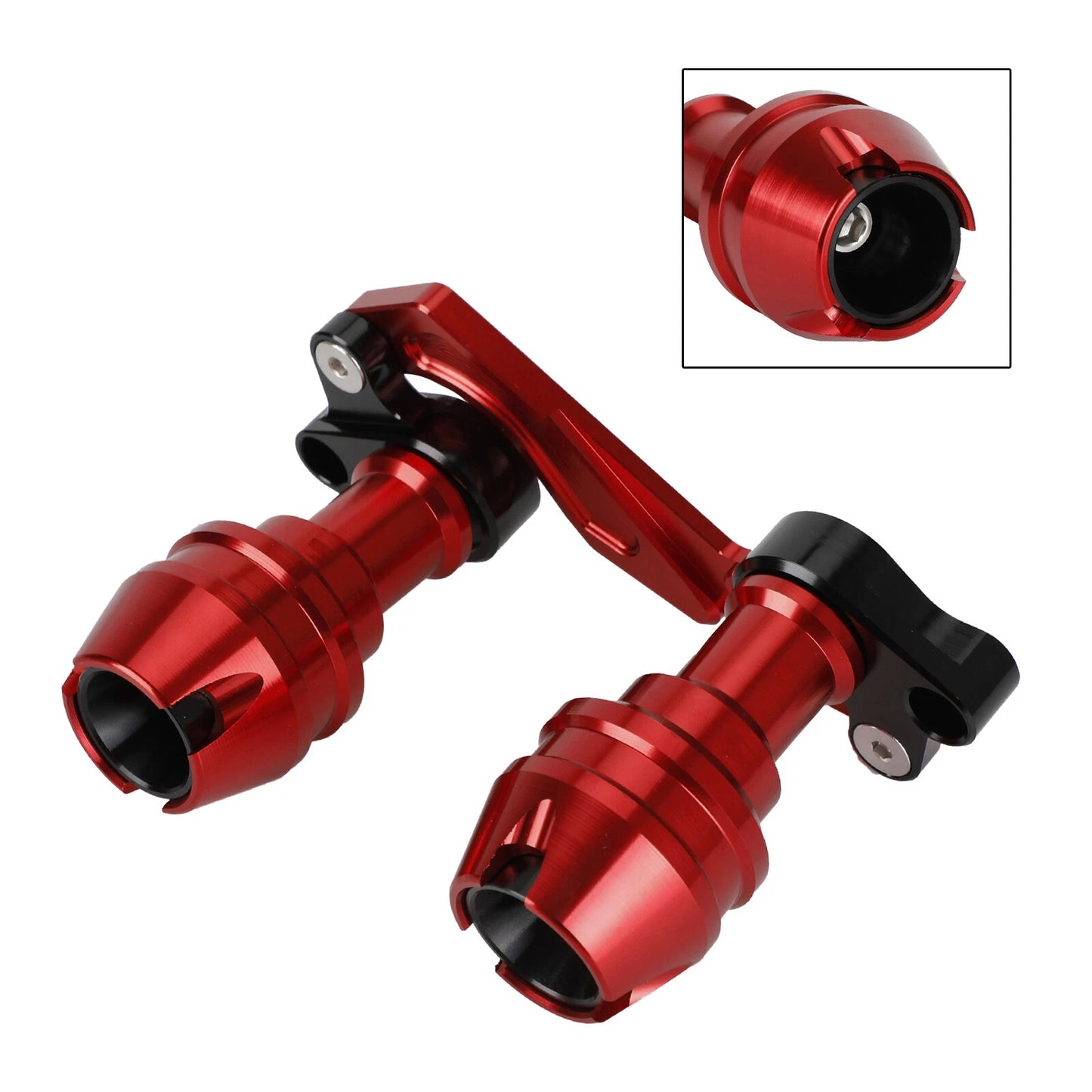 Crash Slider Protector Red for Yamaha Nvx Aerox Nmax (2015-2019)