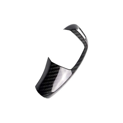Carbon Fiber Gear Shift Knob Panel Cover Caps For BMW 1 3 4 5 7 Series X3 X4 X5