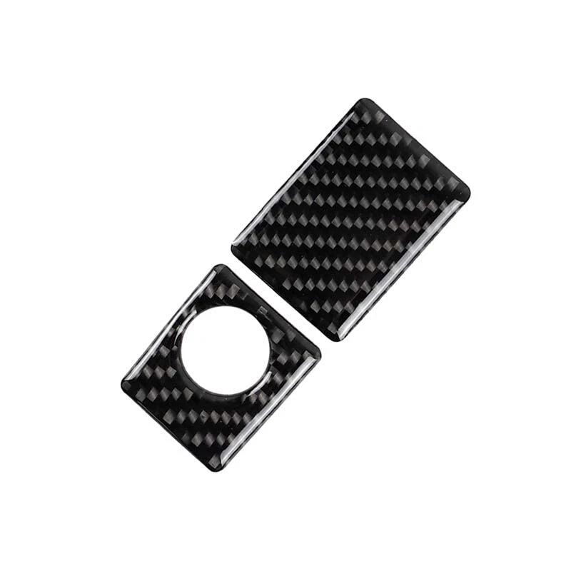 Carbon Fiber Dashboard Storage Box Switch Lock Trim Fit For Lexus IS250 IS300