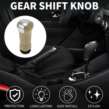 5 Speed Manual Gear Shifter Knob for Nissan Qashqai (2006-2013) Beige