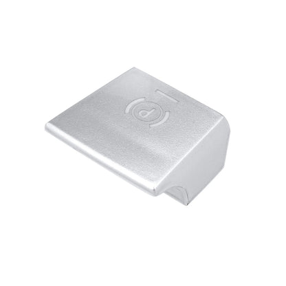 P Button Cover for BMW F01 F02 F12 F10 F07 (Silver Tone)
