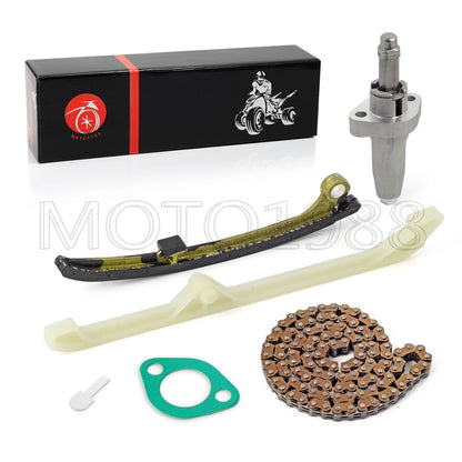 Tensioner Lift & Cam Timing Chain + Guide for HONDA Big Red MUV700 (2009–2013)