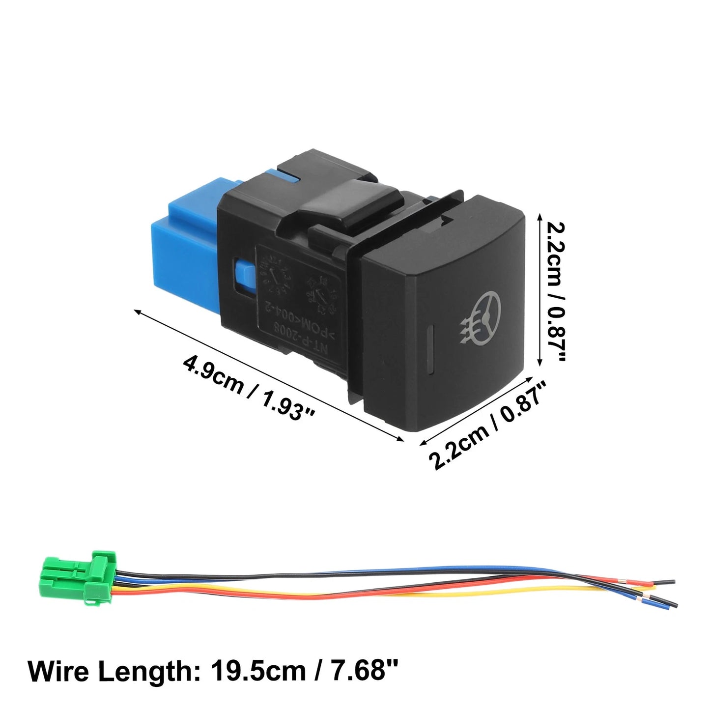 Expansion Port Switch / Steering Wheel Heating Switch with Wire for Toyota