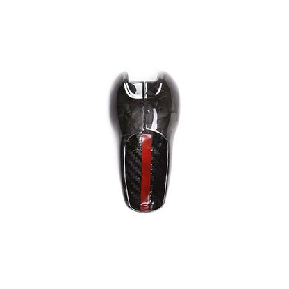 Forging Carbon Fiber Gear Shift Knob Cover Trim Fit For Porsche 2009-2016 Cayman