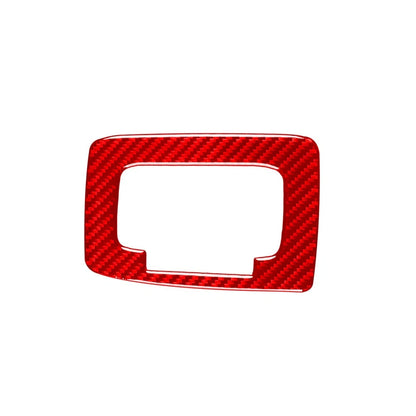 Carbon Fiber Red Gear Shift Panel Cover Trim for Ford Ranger 2015-2022