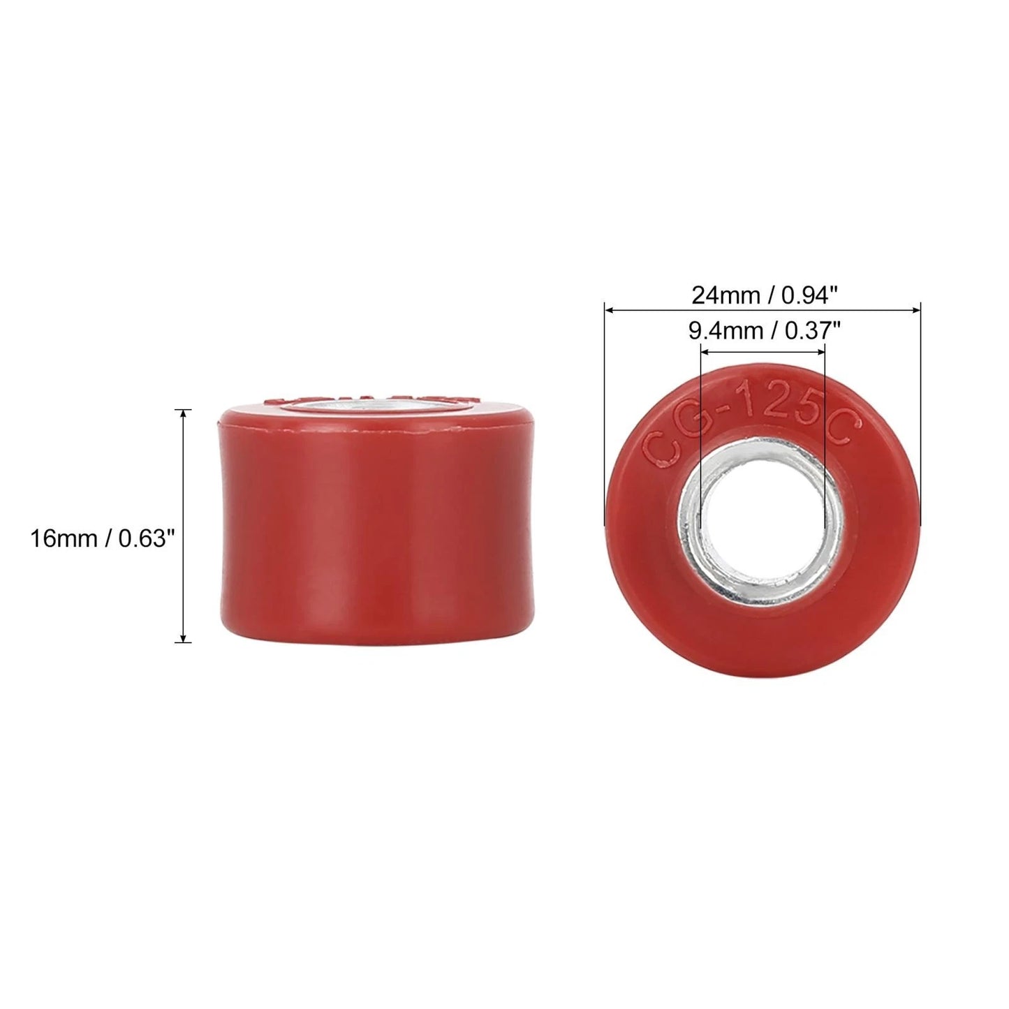 4 x Durable Socket Tire Shock Absorber Bushings for CG125