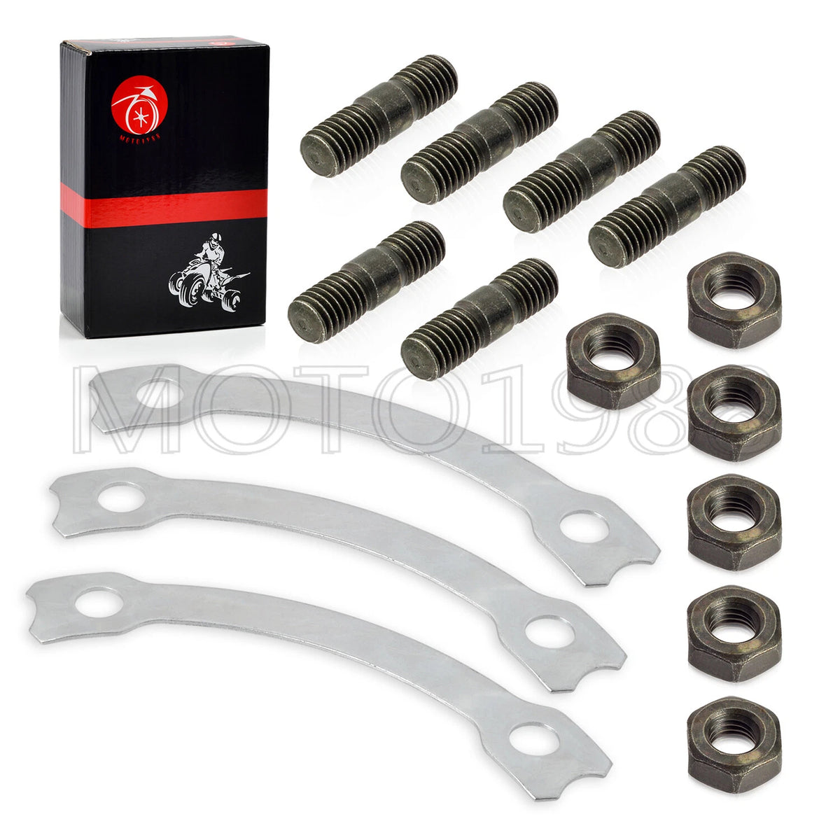 Rear Wheel Sprocket Bolt Lock Washer Kit for YAMAHA Raptor 660 (2001–2005)