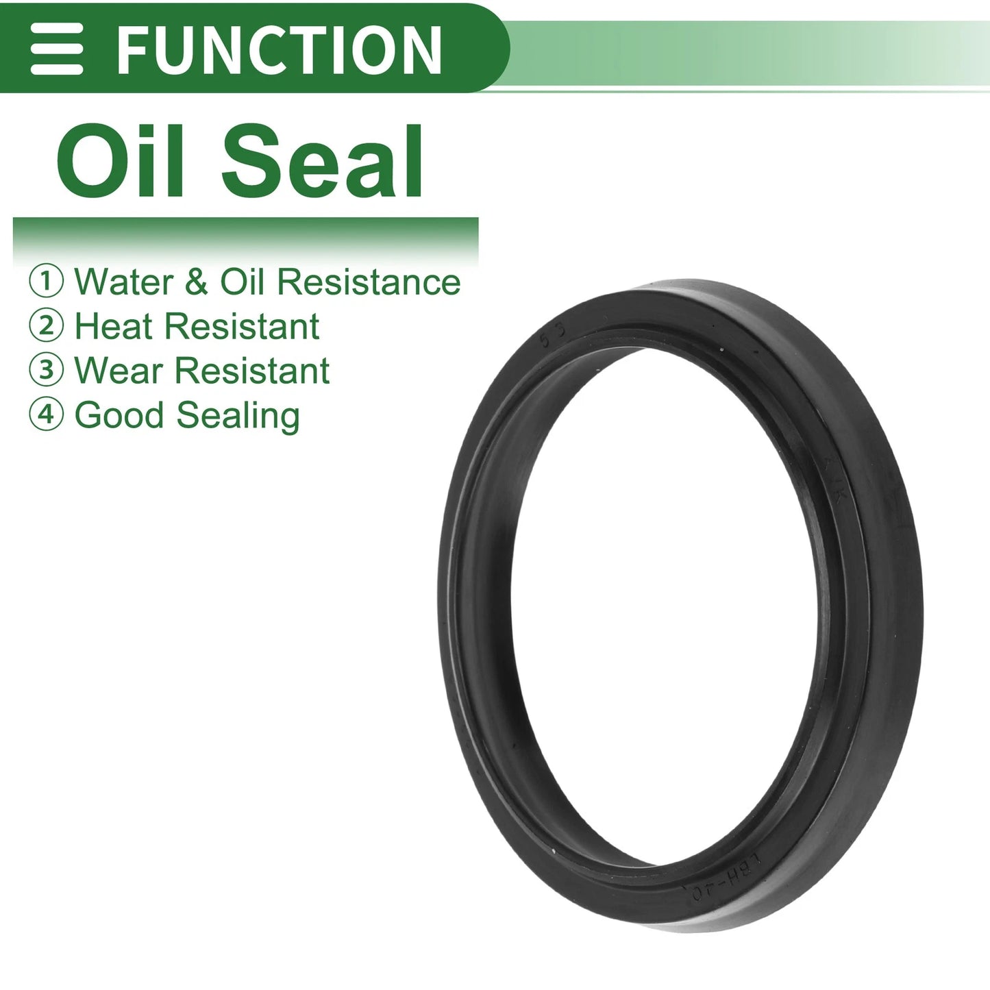 Oil Seal / 40x48x5mm / Seal Ring Rotary Shaft Seal NBR Rubber for Make Model