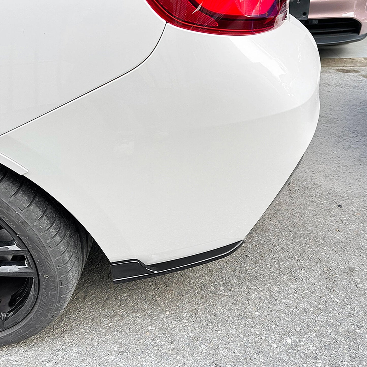 2 x Rear Bumper Spoiler Lip for BMW 2 Series F22 F23 M Sport (2015-2019)