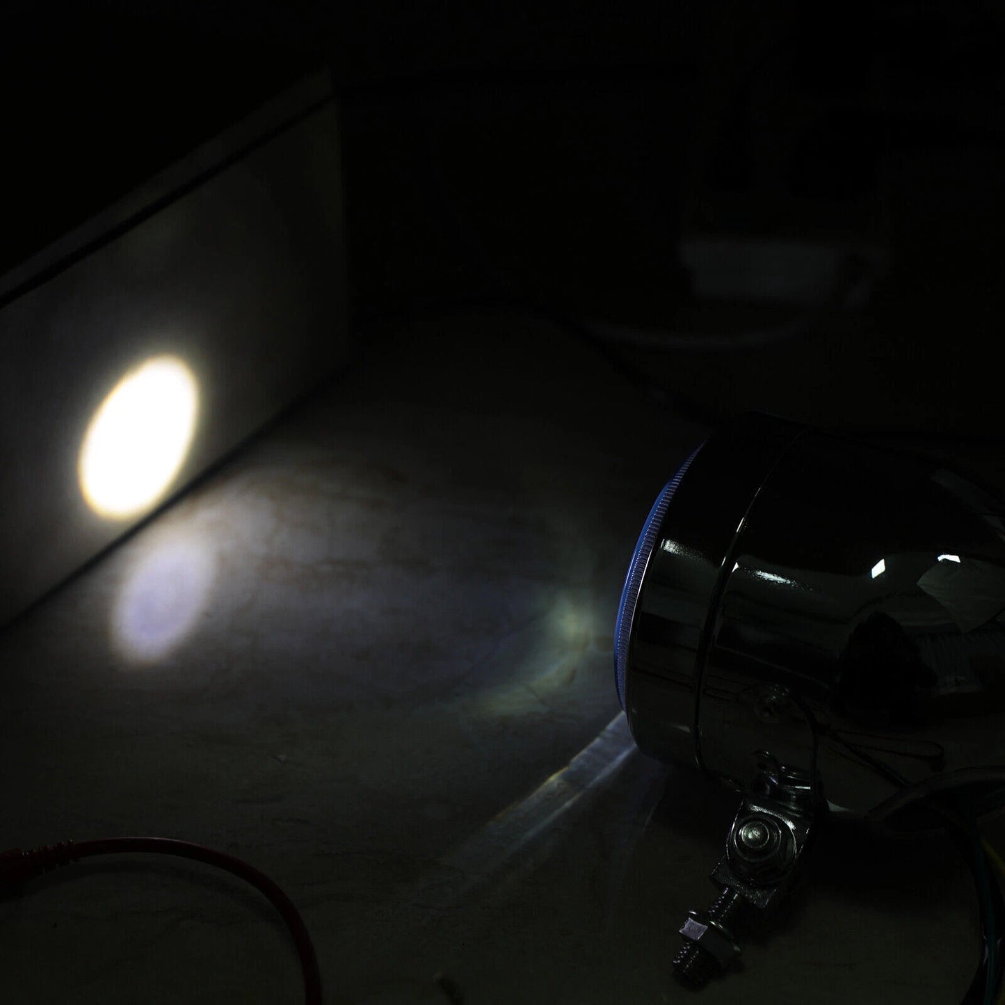 1800LM Yellow Front Headlight for Motorcycle F2