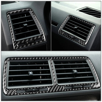 3 x Carbon Fiber Interior Air Vent Outlet Covers for Dodge Challenger (2008-2014)