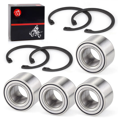 Front & Rear Wheel Bearings for Arctic Cat UTV Prowler/Wildcat 500-1000