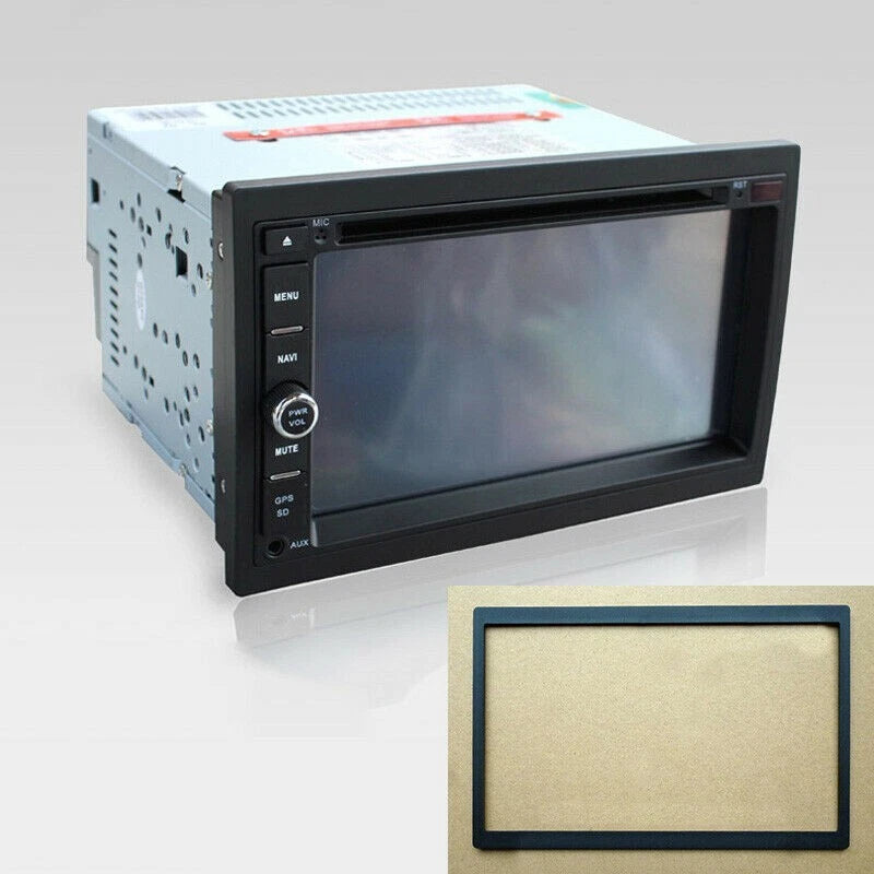 Frame for Radio Stereo DVD Player Dash Install Mounting Trim Bezel Panel Kit