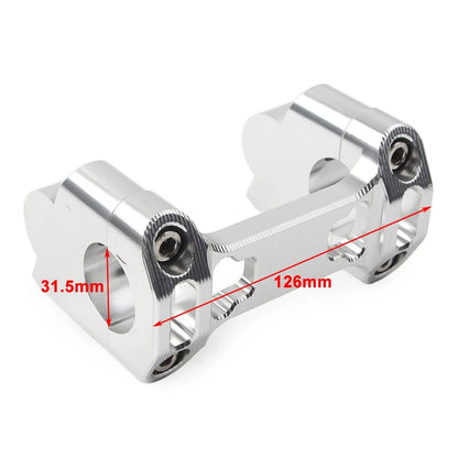 CNC Handlebar Riser Clip Adapter for BMW R1200GS LC Adventure (2014-2020)