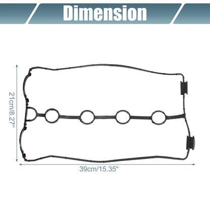 Valve Cover Gaskets for Chevrolet Aveo 1.6L (2004-2008) Black