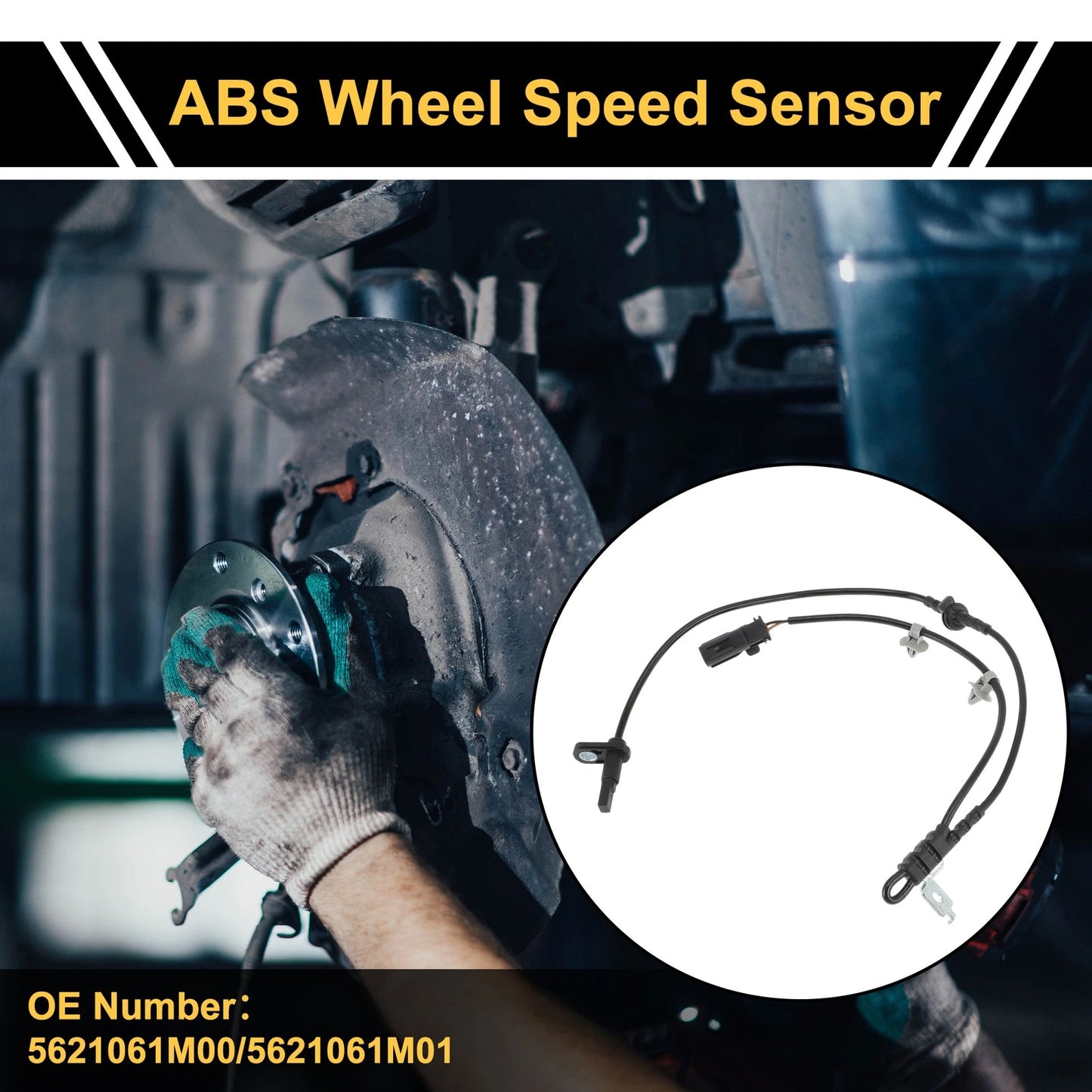 ABS Wheel Speed Sensor for Suzuki Vitara Front Right (1998-2005)