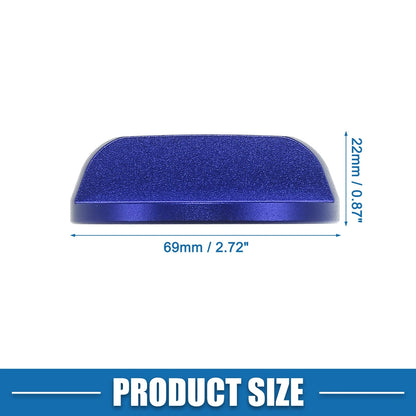 Aluminum Alloy Blue Oil Fuel Cap Decorative Sticker Trim for Subaru Forester
