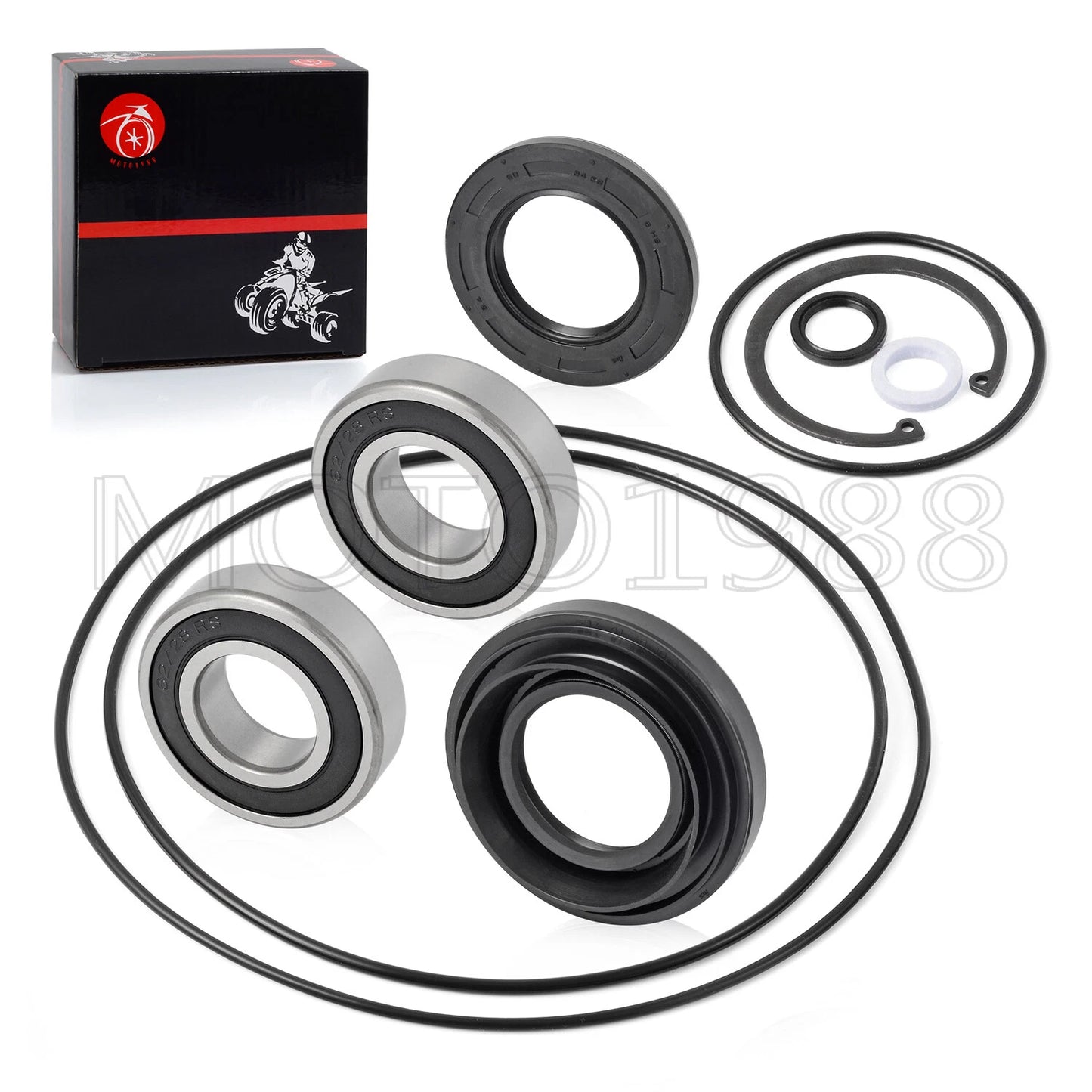 Rear brake drum seal bearing kit for Honda Rancher 350 TRX350ES S (2000–2006)