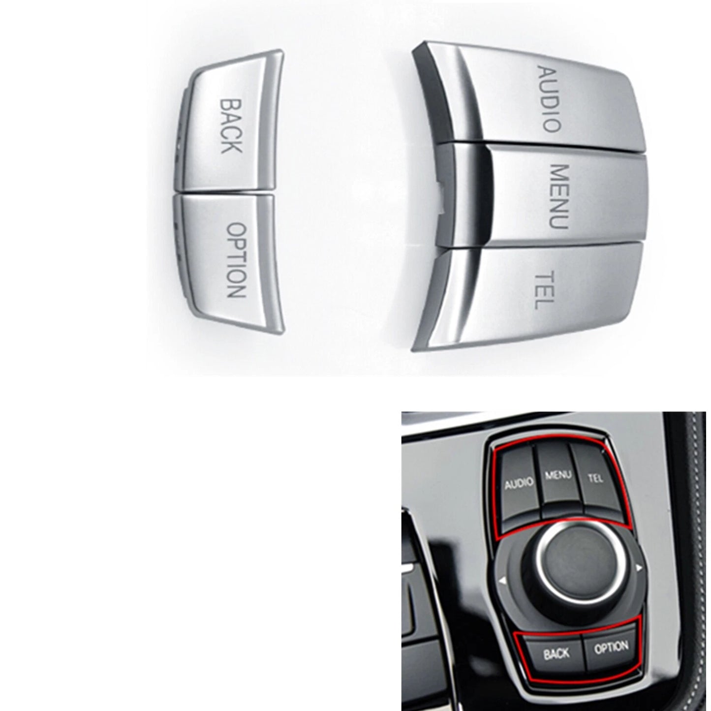 Multimedia Controller Switch Cover for BMW F20 F21 F30 F31 F34 (2012-2019)