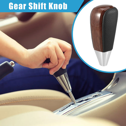 Red Wood Pattern Gear Shift Knob for Toyota Land Cruiser