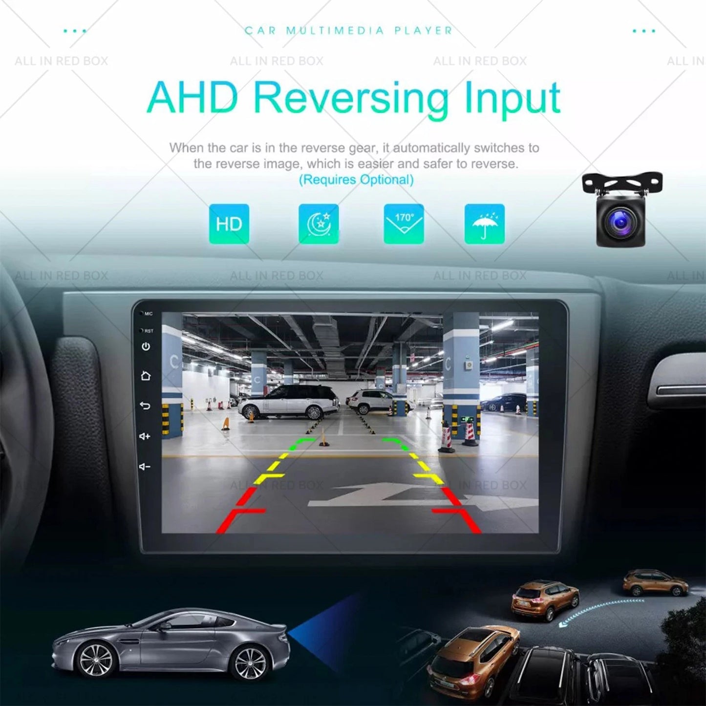 9'' Android 13 CarPlay Head Unit Radio for Subaru Forester, Impreza (08-13)