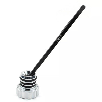 1pc Chrome Oil Tank Dipstick for Harley-Davidson Road King (2000-2003)