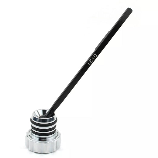 1pc Chrome Oil Tank Dipstick for Harley-Davidson Road King (2000-2003)