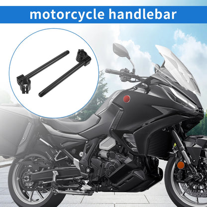 1 Pair 37mm Handlebar for ATV Aluminum Alloy Black