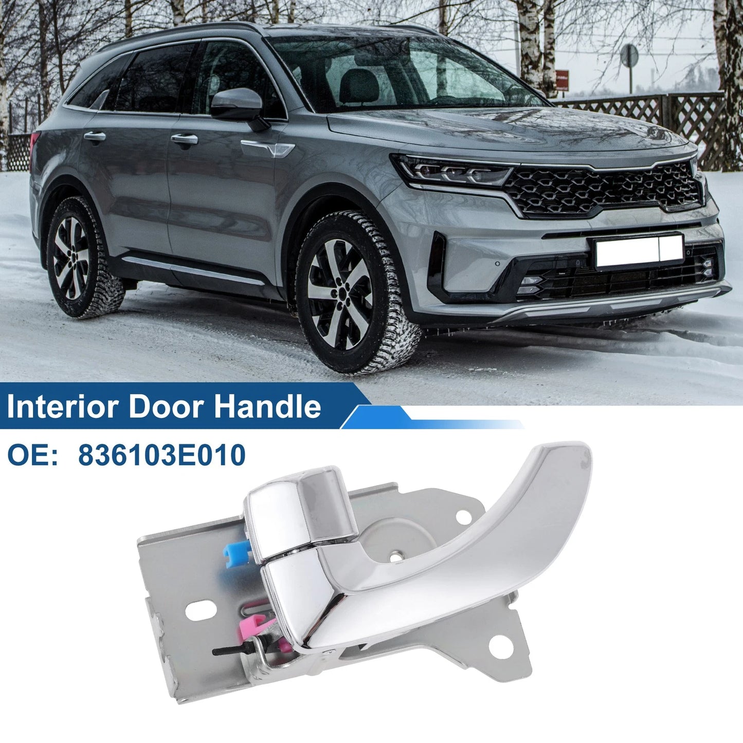 Rear Left Passenger Side Door Handle for Kia Sorento (2011-2020)