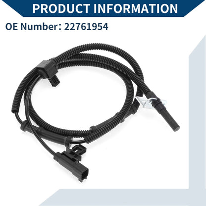 ABS Wheel Speed Sensor for GMC Sierra 3500 HD Rear Right