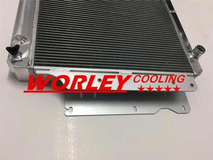 3 Core Aluminum Radiator & Fan Shroud for Jeep Wrangler YJ/TJ/LJ (1987-2006)