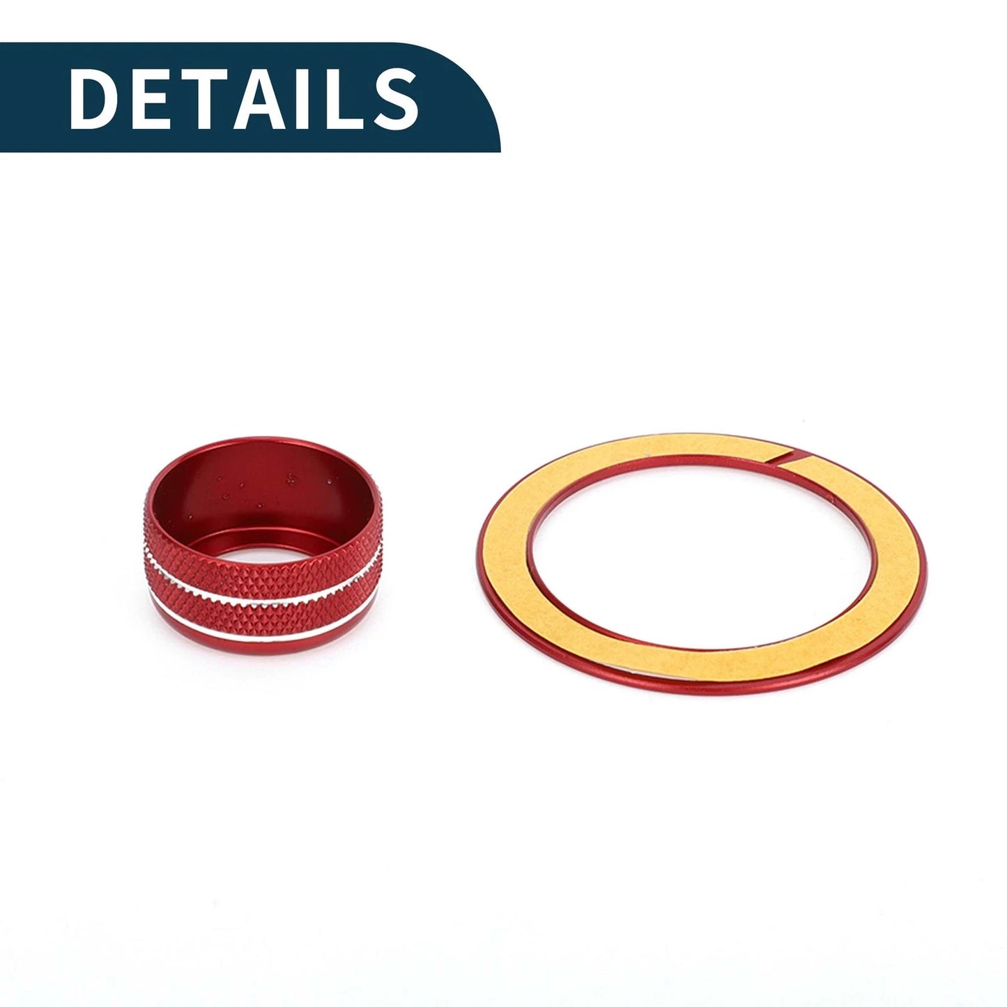 Engine Start Button Knob Cover Ring 3 x Pcs for Subaru WRX (2022-2023)