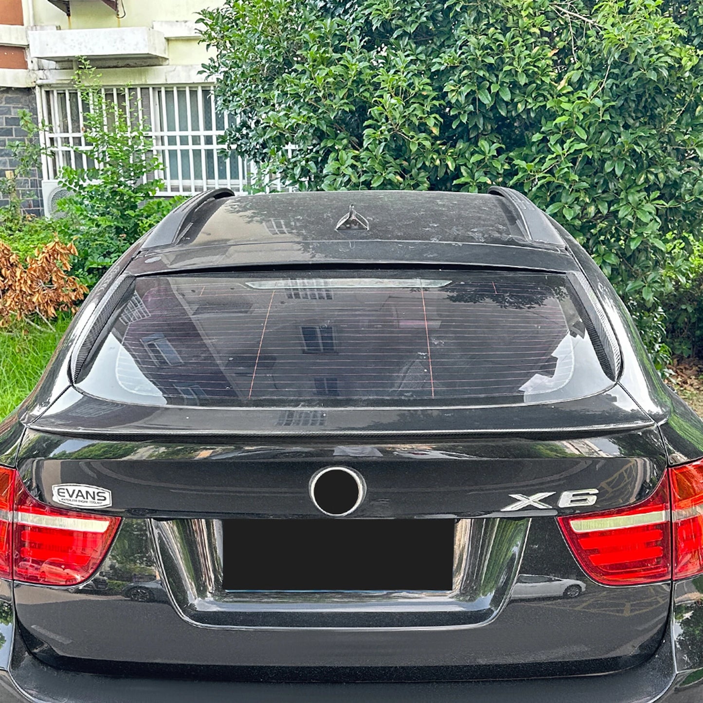Rear Window Side Spoiler Lip for BMW X6 E71 (2008-2014)